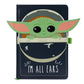 Star Wars The Mandalorian Baby Yoda Crib I'm All Ears Notebook - GeekCore