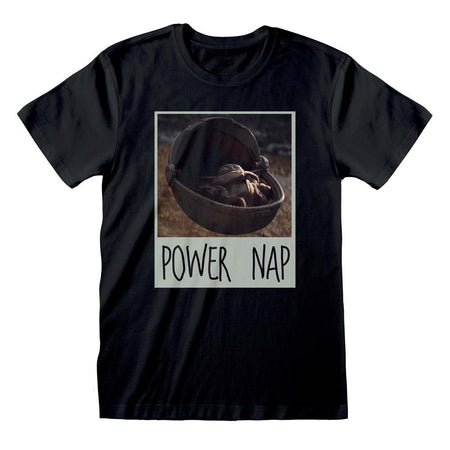 Star Wars The Mandalorian Power Nap T - Shirt - GeekCore