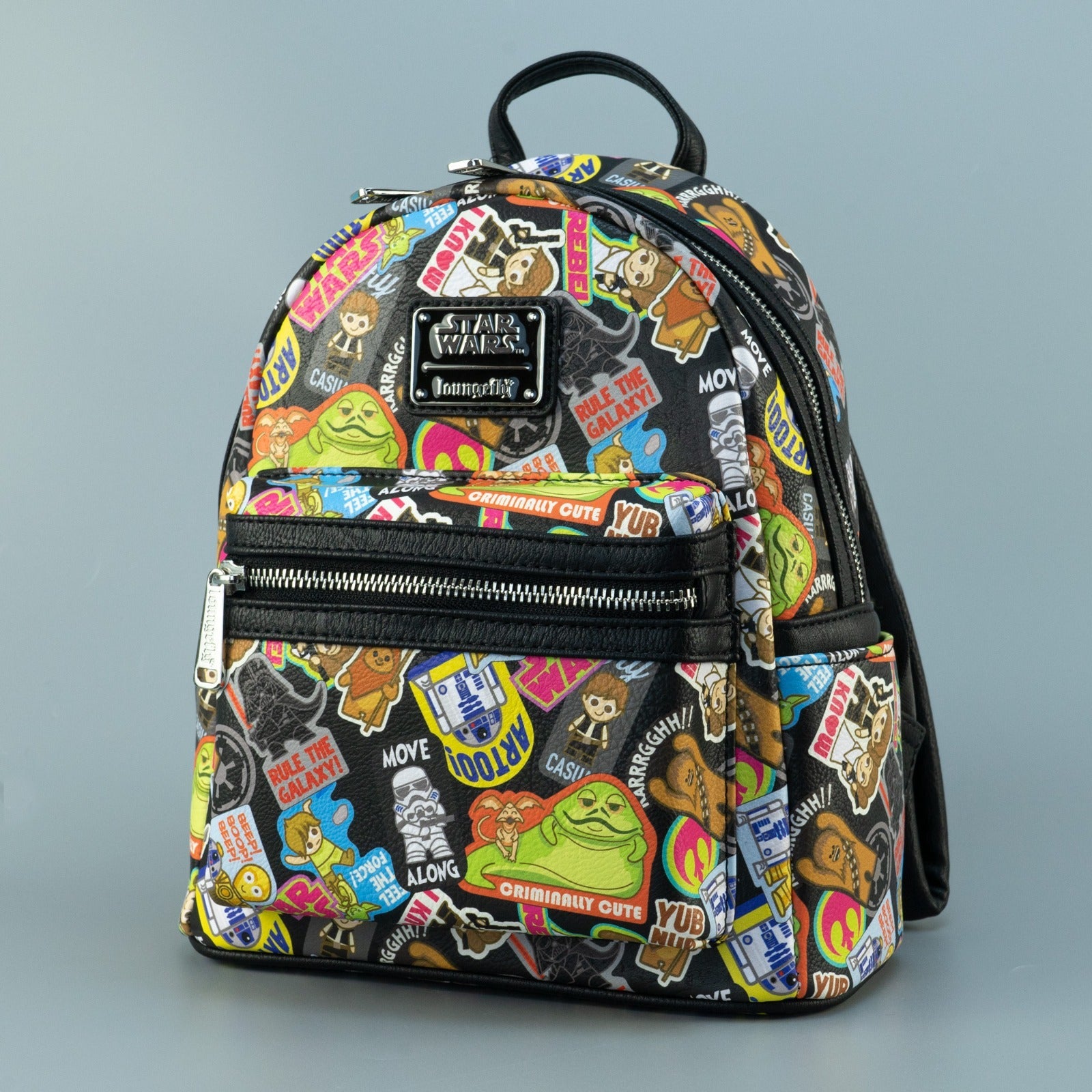 Star Wars x Loungefly Kawaii Stickers Mini Backpack - GeekCore