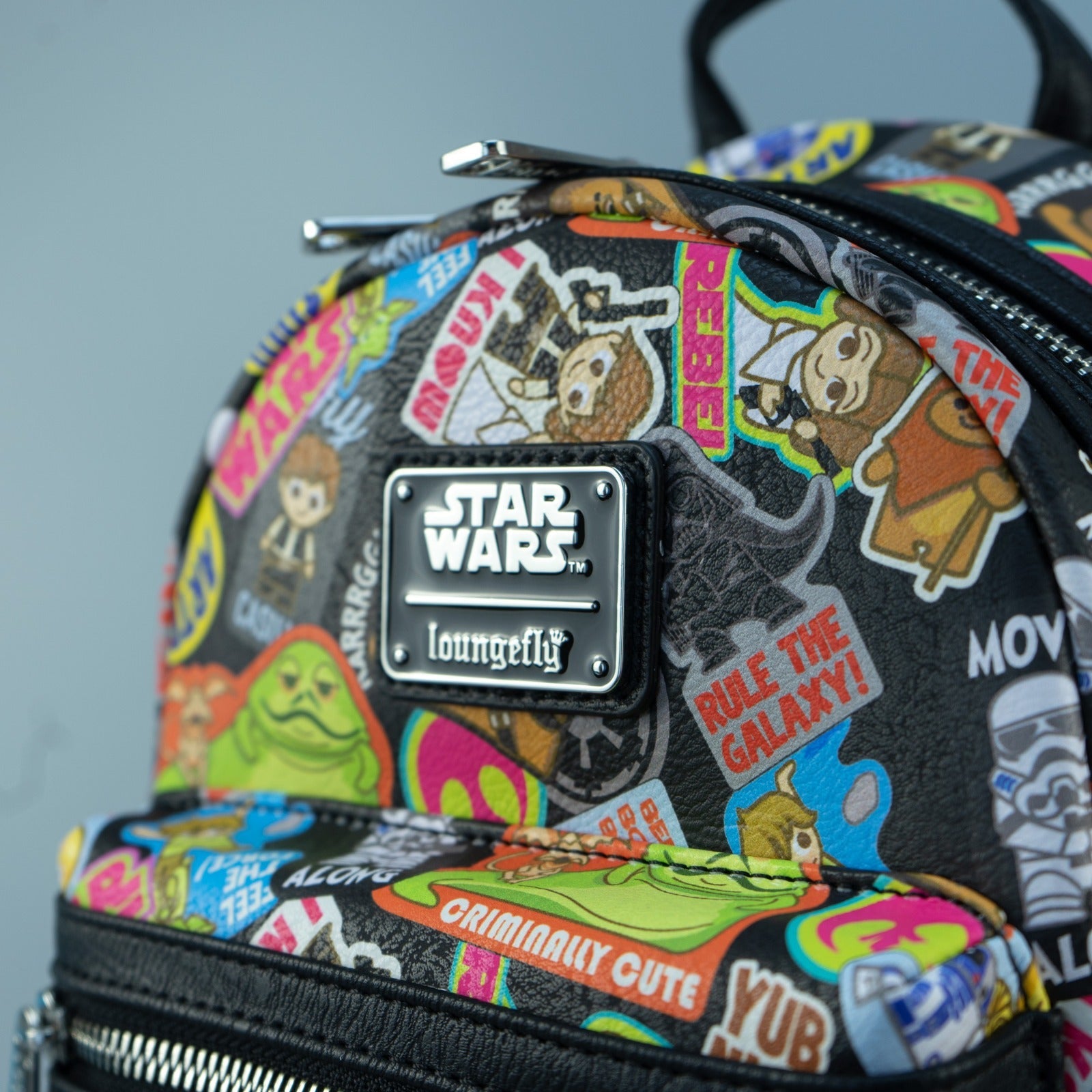 Star Wars x Loungefly Kawaii Stickers Mini Backpack - GeekCore