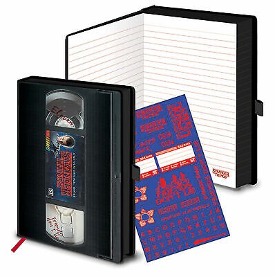 Stranger Things (S1) Retro VHS Cassette A5 Premium Notebook - GeekCore