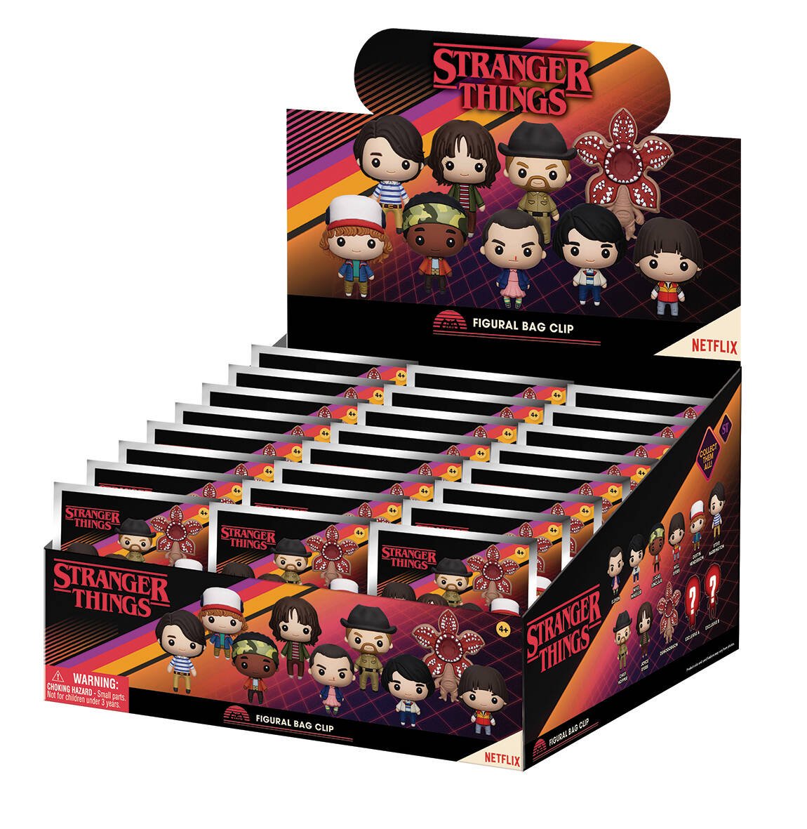 Stranger Things Series 1 Blind Bag Mystery Bag Clip - GeekCore
