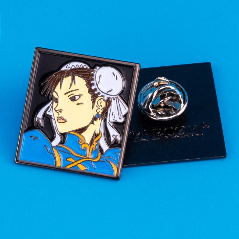 Street Fighter Single Character Enamel Pin - Chun - Li - GeekCore