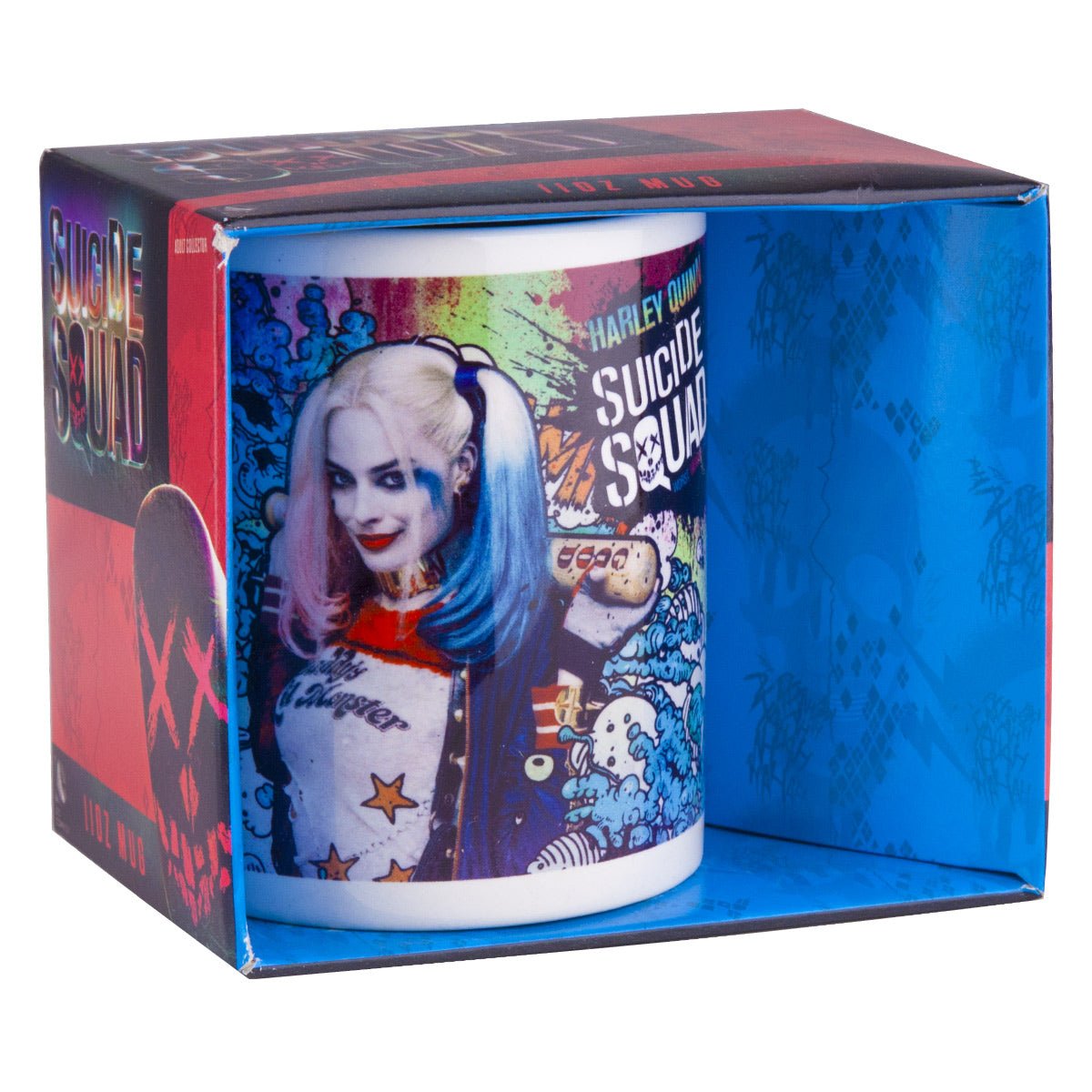 Suicide Squad Harley Quinn Splatter Mug - GeekCore