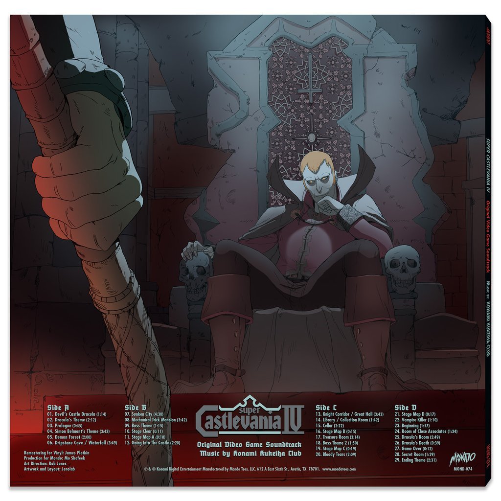Super Castlevania IV Vinyl Soundtrack (Double LP) - GeekCore