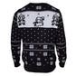 Super Mario Bros 8 - Bit Knitted Christmas Jumper (Black) - GeekCore
