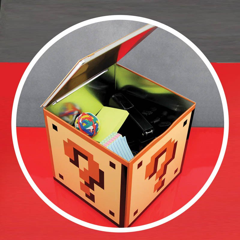 Super Mario Bros. Question Block Storage Tin - GeekCore