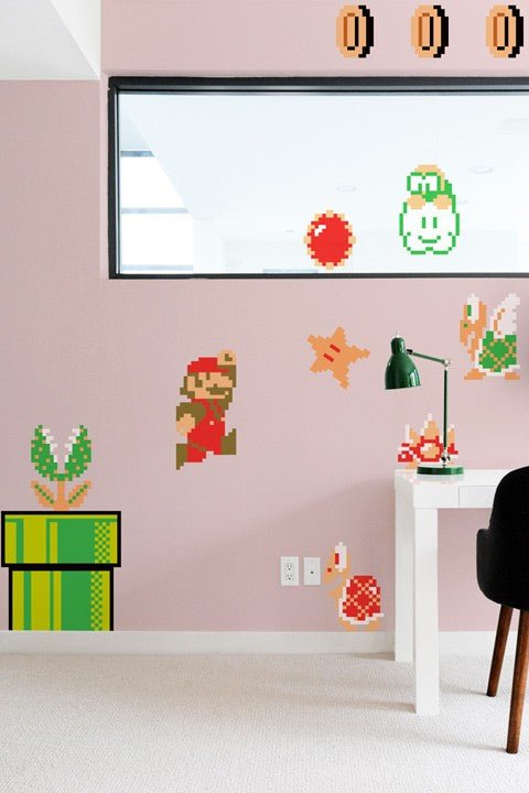 Super Mario Bros. Re - Stik Wall Decals - GeekCore