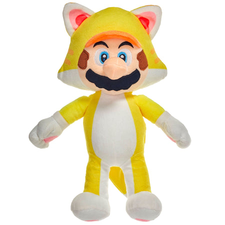 Super Mario Cat Suit Mario 36cm Large Plush Toy - GeekCore