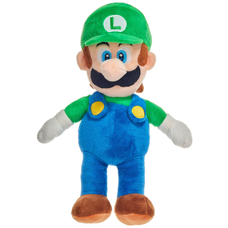 Super Mario Classic Luigi 36cm Large Plush Toy - GeekCore