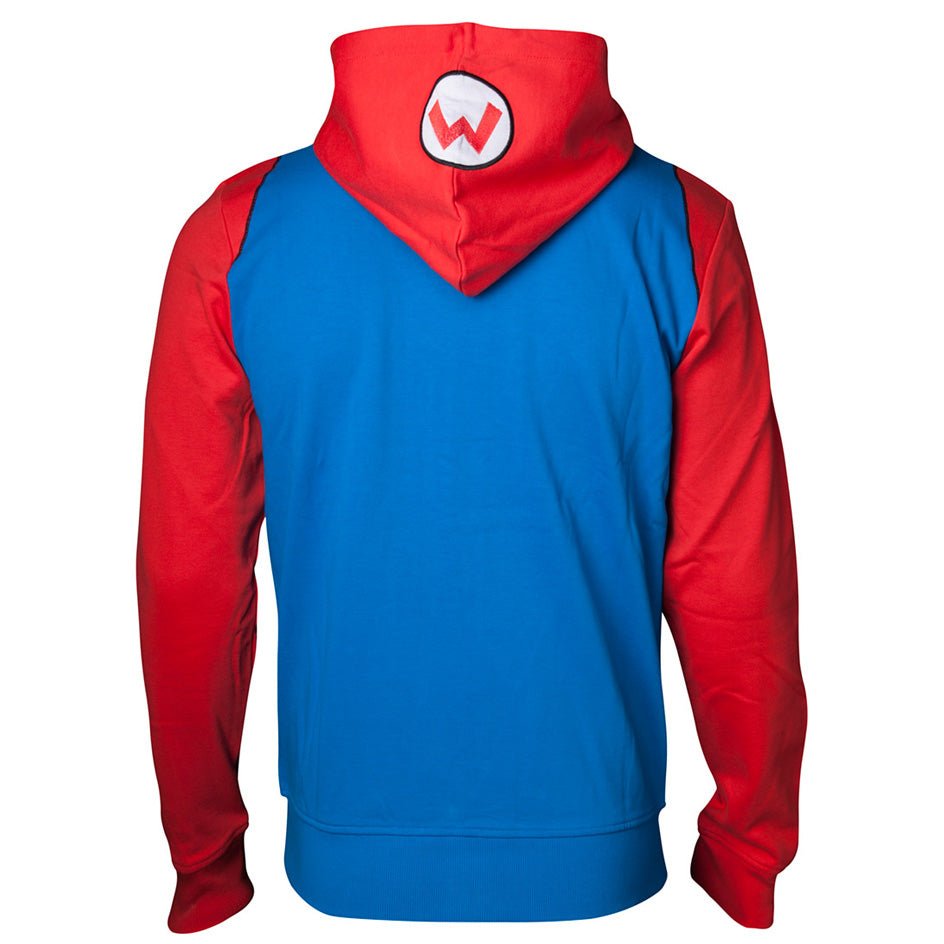 Super Mario Classic Mario Cosplay Hoodie - GeekCore