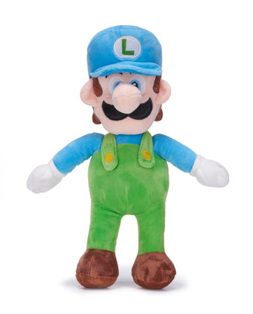 Super Mario Ice Luigi 36cm Large Plush Toy - GeekCore