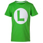 Super Mario - Luigi Kids Costume T - shirt - GeekCore