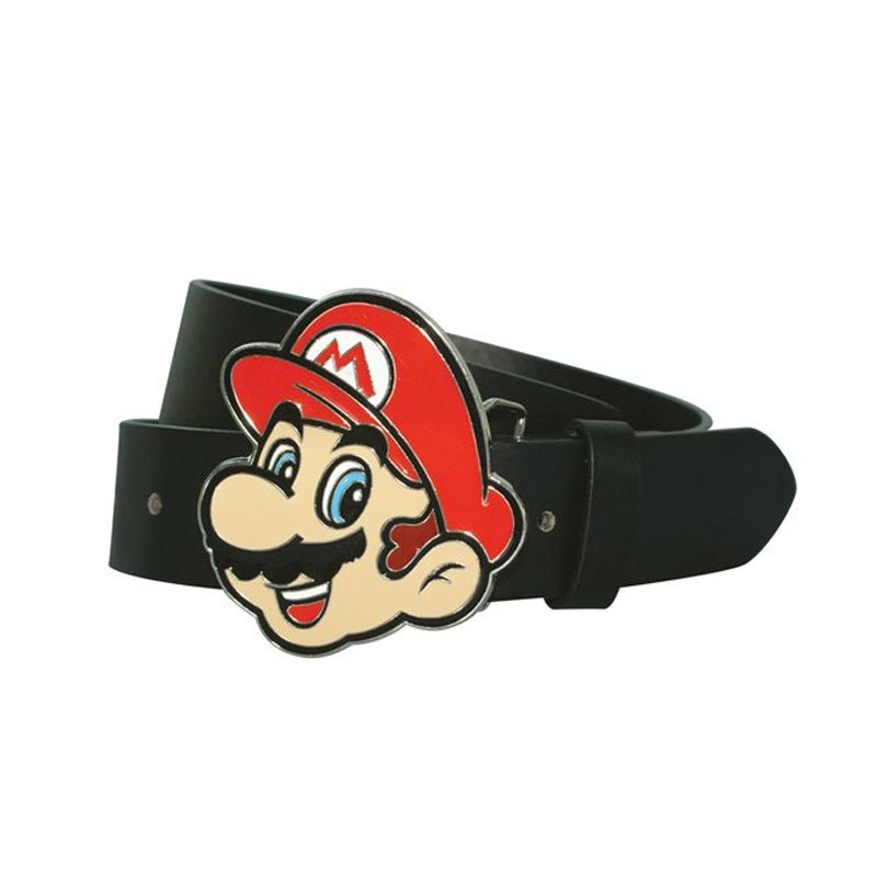 Super Mario - Mario Face Belt and Buckle - GeekCore