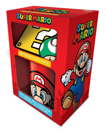 Super Mario Mug & Coaster Gift Set - GeekCore