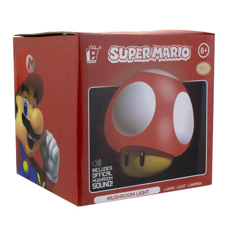 Super Mario Mushroom Light with SFX - GeekCore