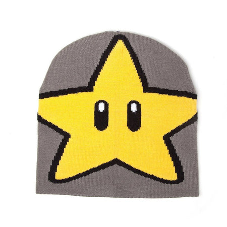 Super Mario Super Star Beanie Hat - GeekCore