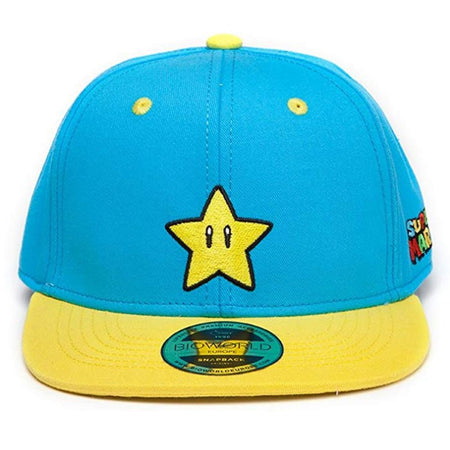 Super Mario Super Star Kids Snapback Cap - GeekCore