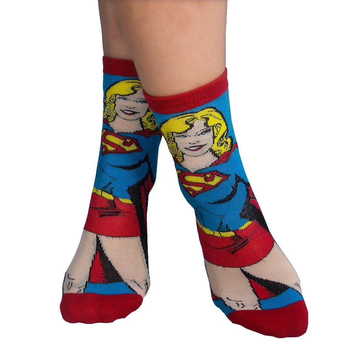 Supergirl Socks (2 Pairs) - GeekCore