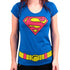 Superman Girls Costume T - Shirt - GeekCore