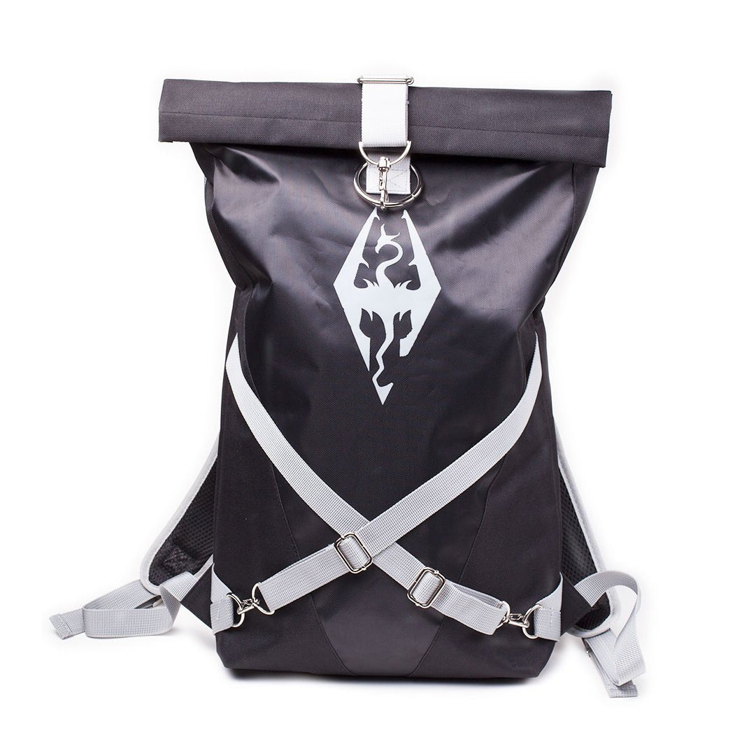 The Elder Scrolls Skyrim Rolltop Backpack - GeekCore