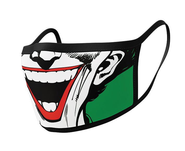 The Joker Logo Face Mask 2 Pack - GeekCore
