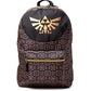 The Legend of Zelda Black and Gold Backpack - GeekCore