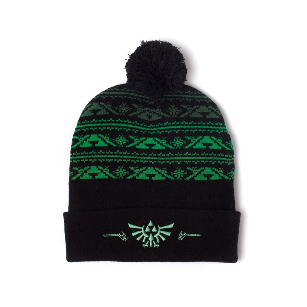 The Legend of Zelda Bobble Hat and Scarf Set - GeekCore