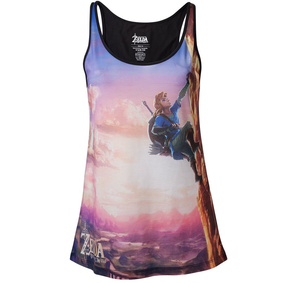 The Legend of Zelda Breath of the Wild Ladies Vest Top - GeekCore