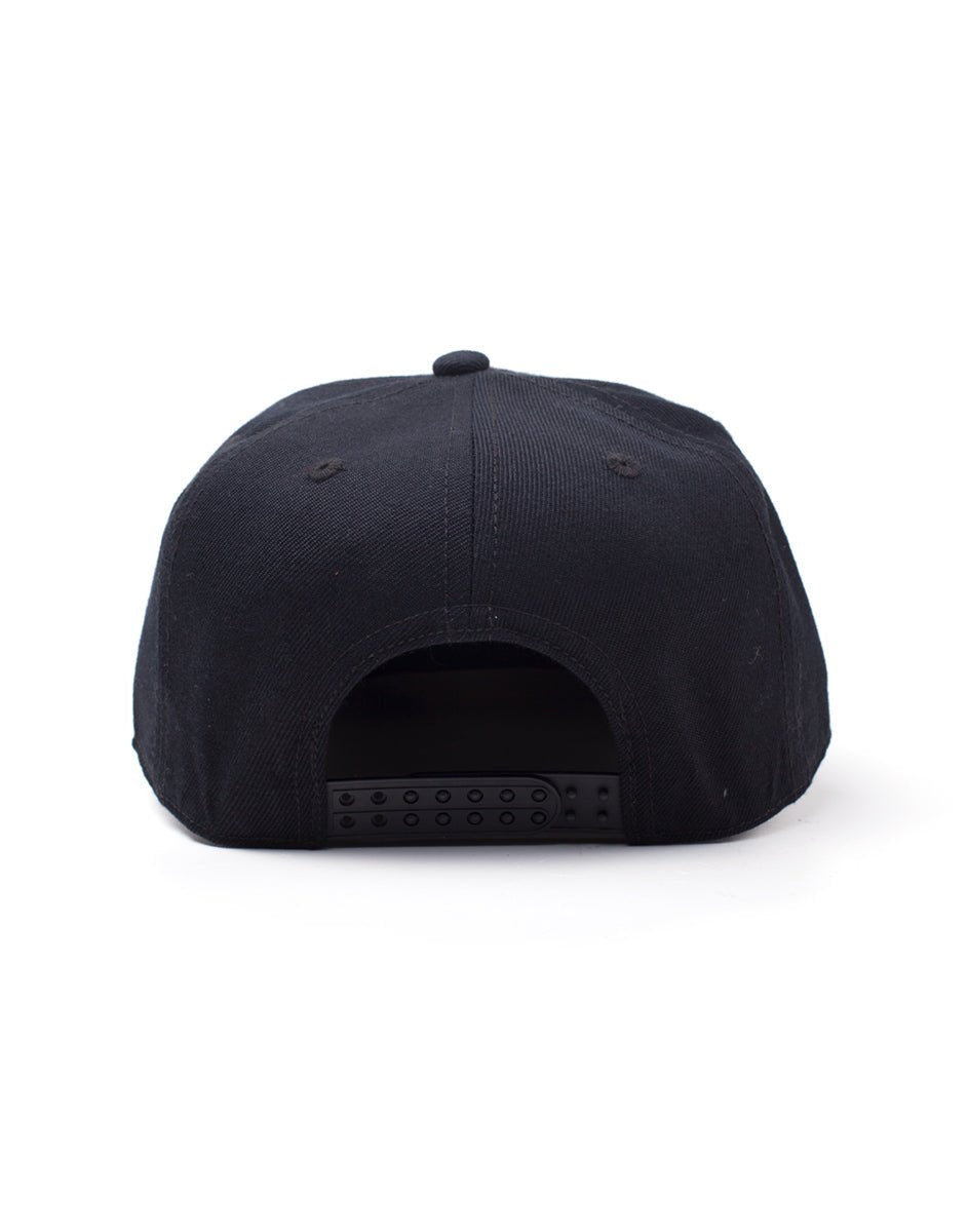 The Legend of Zelda Gold and Black Logo Snapback Cap - GeekCore