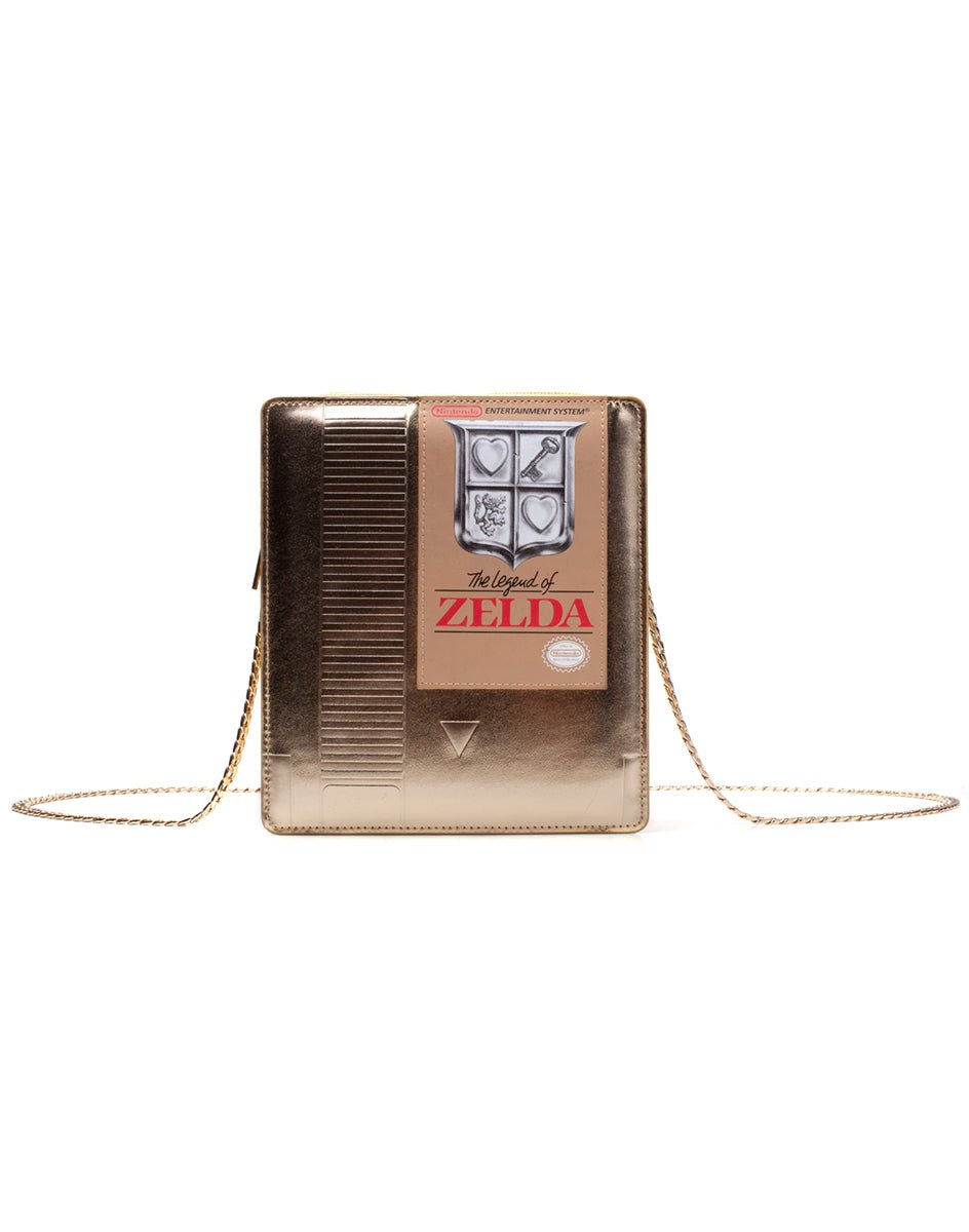 The Legend of Zelda Gold Cartridge Handbag - GeekCore