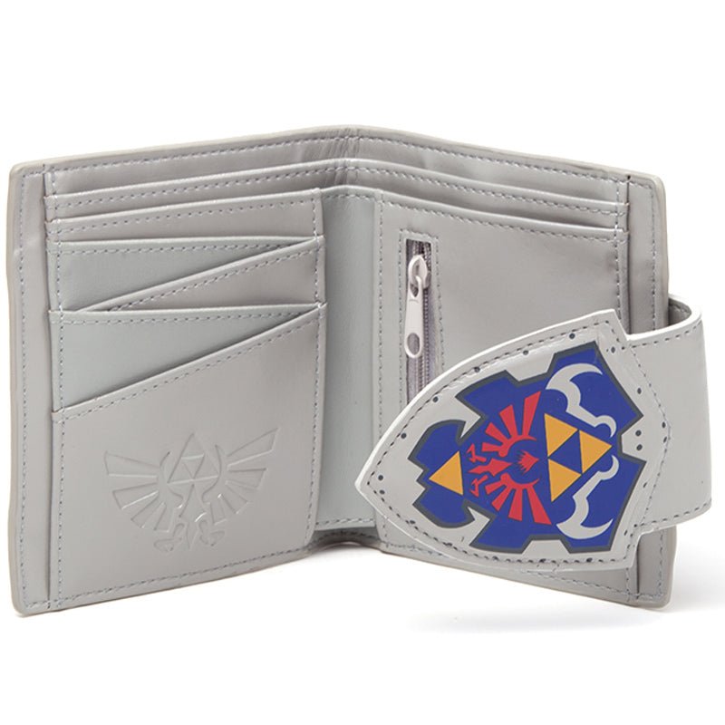 The Legend of Zelda Hylian Shield Fold Over Wallet - GeekCore