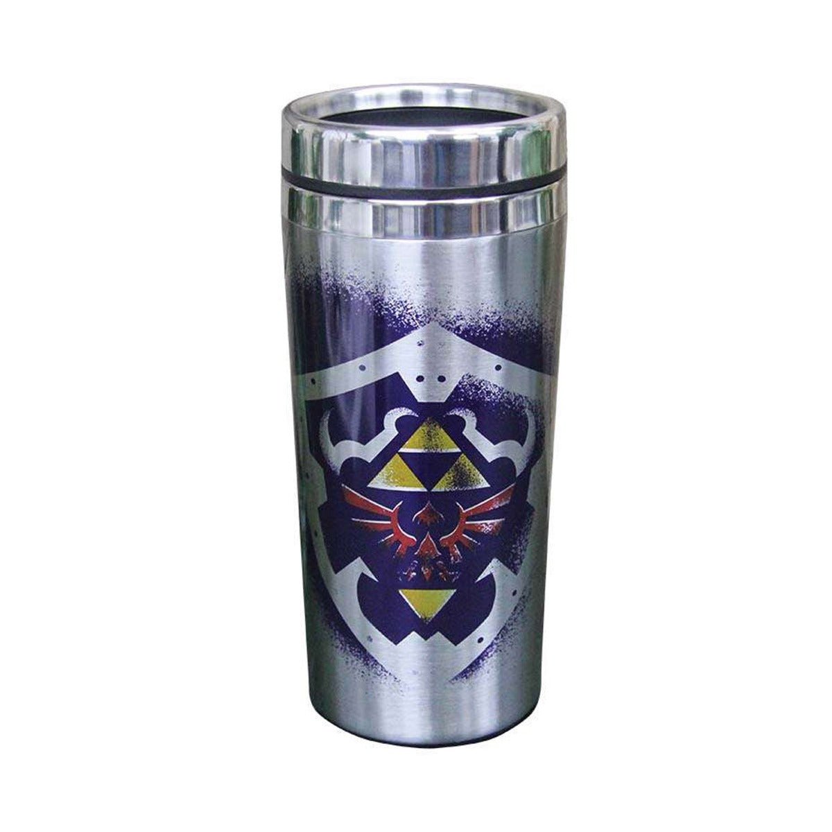 The Legend of Zelda Hylian Shield Premium Travel Mug - GeekCore