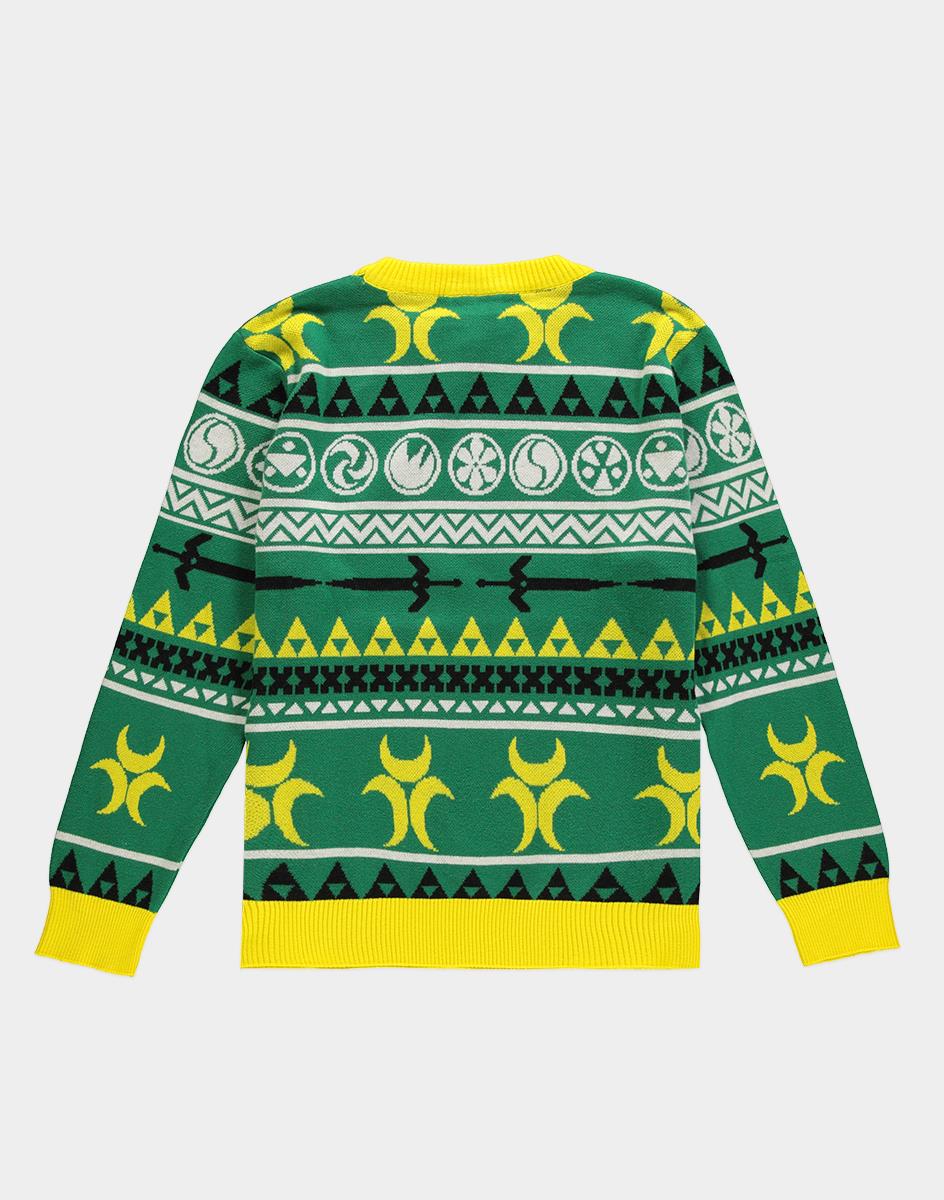 The Legend of Zelda Hyrule Christmas Jumper - GeekCore
