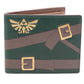 The Legend of Zelda Link Uniform Inspired Bi - Fold Wallet - GeekCore