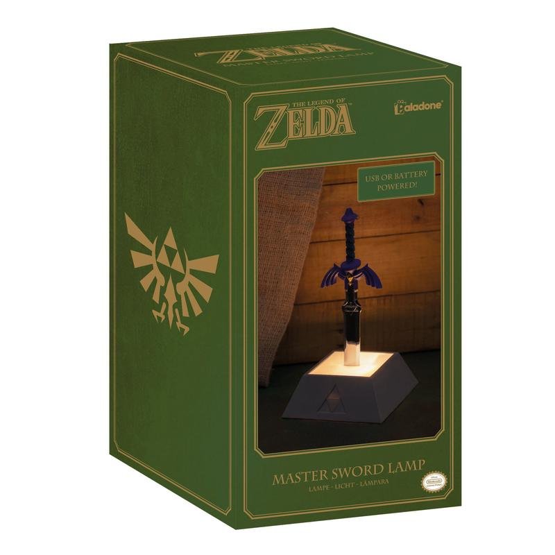 The Legend of Zelda Master Sword Lamp - GeekCore