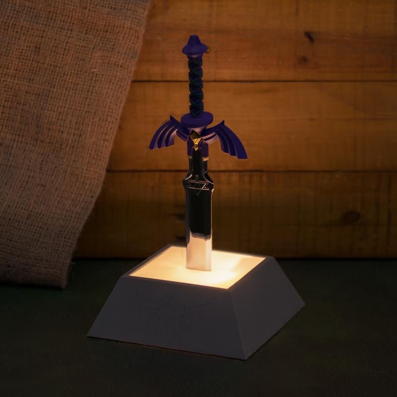 The Legend of Zelda Master Sword Lamp - GeekCore