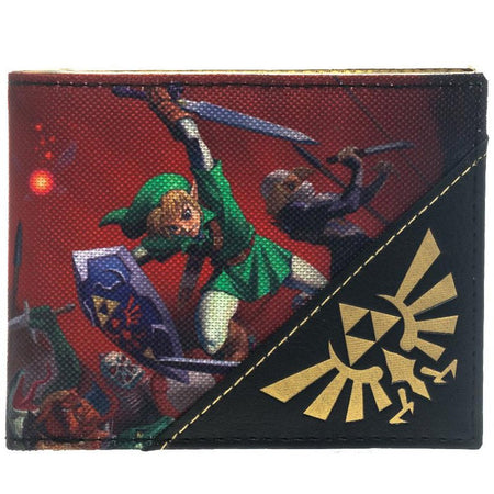 The Legend of Zelda Ocarina of Time Bi - Fold Wallet - GeekCore