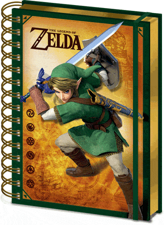 The Legend of Zelda Premium A5 Wiro Notebook - GeekCore