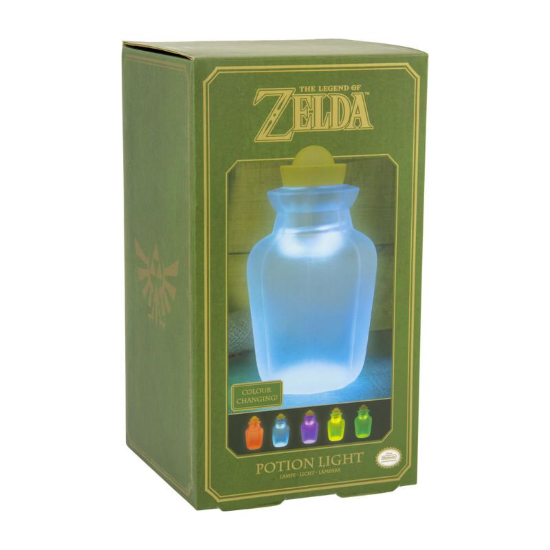 The Legend of Zelda RGB Potion Lamp - GeekCore