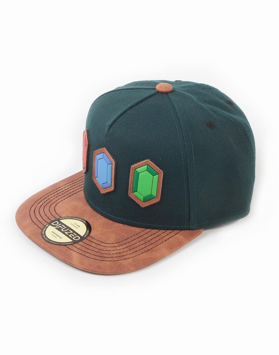 The Legend of Zelda Rupee Snapback Cap - GeekCore