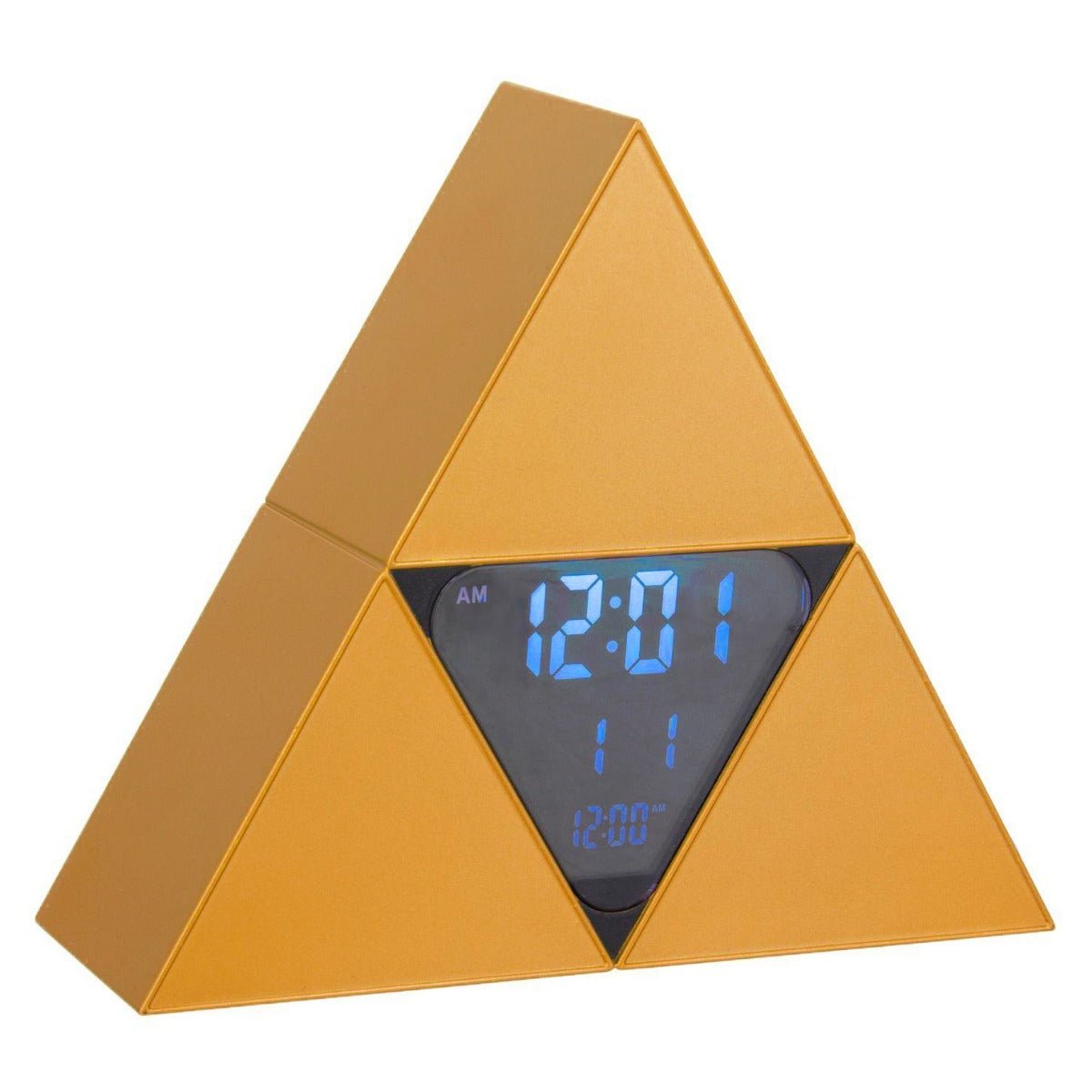 The Legend of Zelda Triforce Alarm Clock - GeekCore