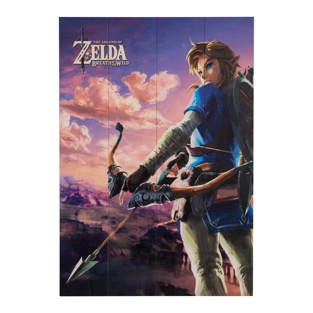The Legend of Zelda Wood Print Artwork - GeekCore