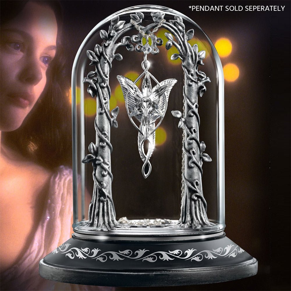 The Lord of The Rings Evenstar Pendant Display - GeekCore