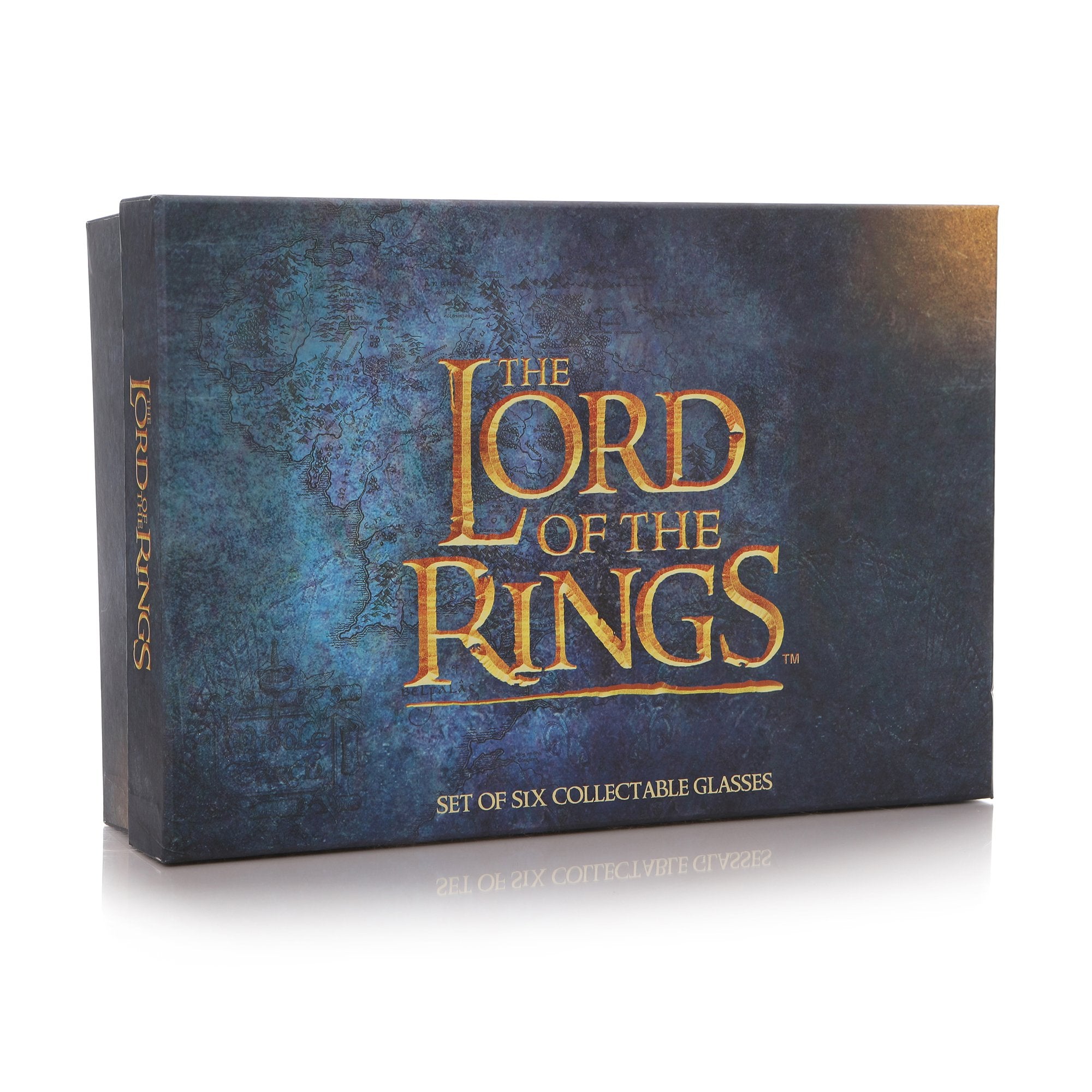 The Lord of the Rings Six Shot Glass Set - GeekCore