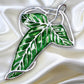 The Lord of the Rings Sterling Silver Elven Leaf Brooch - GeekCore