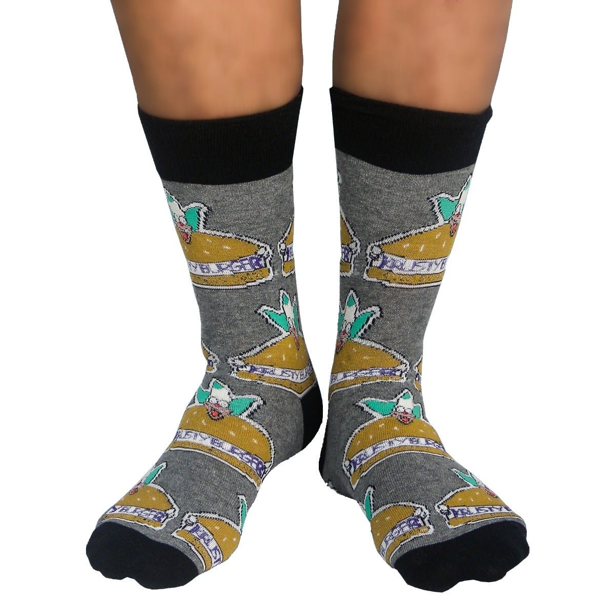The Simpsons Krusty the Clown 2 Pair Socks - GeekCore