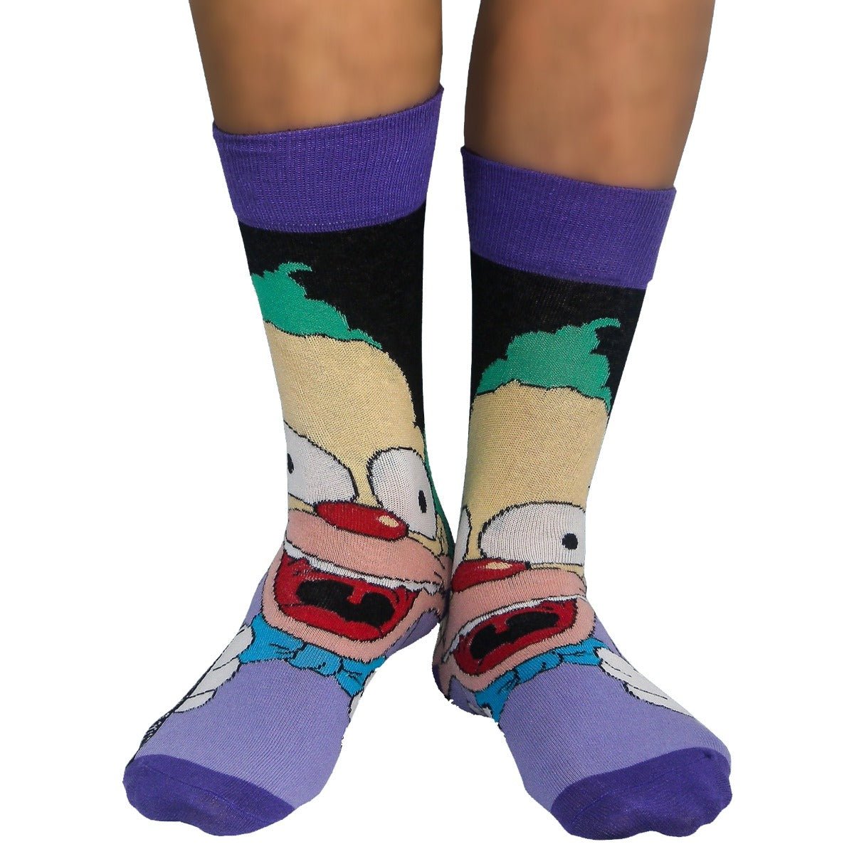 The Simpsons Krusty the Clown 2 Pair Socks - GeekCore