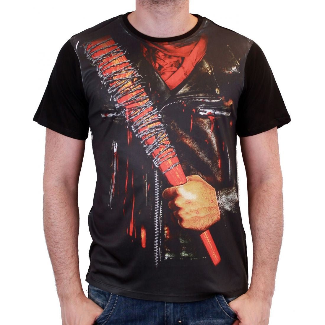 The Walking Dead Negan Costume T - Shirt - GeekCore