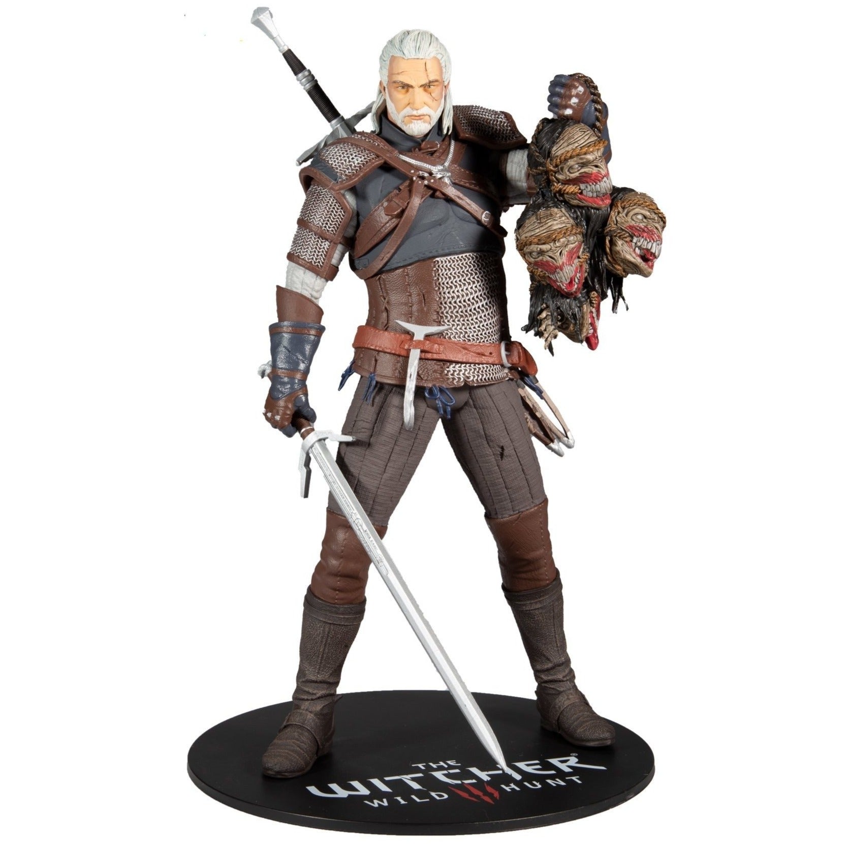 The Witcher Geralt of Rivia 12" Action Figure - GeekCore